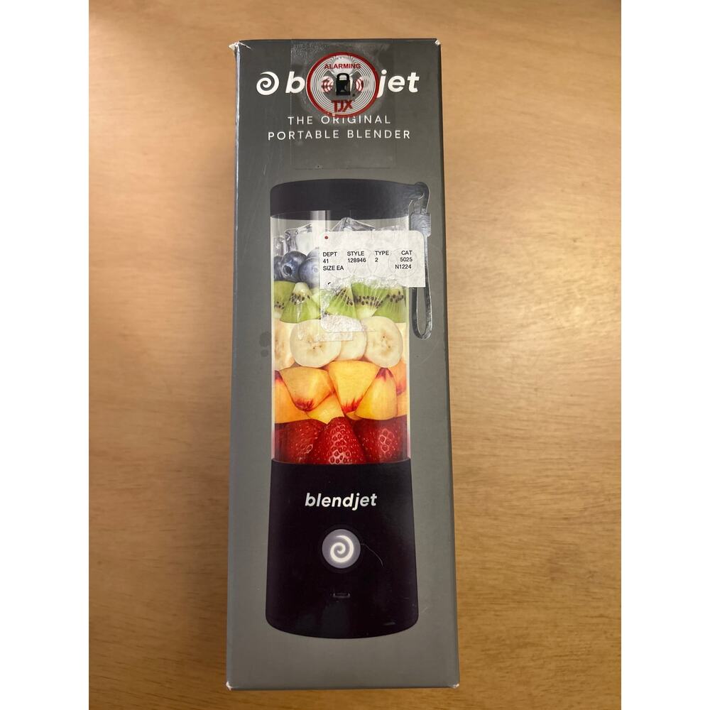 BlendJet Personal Portable Blender 150W Power Stainless Steel Leak-Proof 16oz